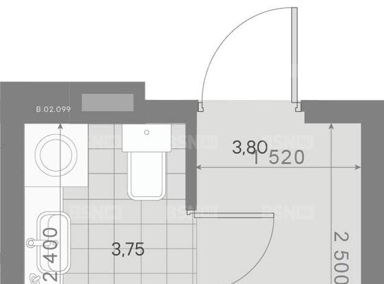 Продажа однокомнатной квартиры в новостройке - Магнитогорская улица, д.11