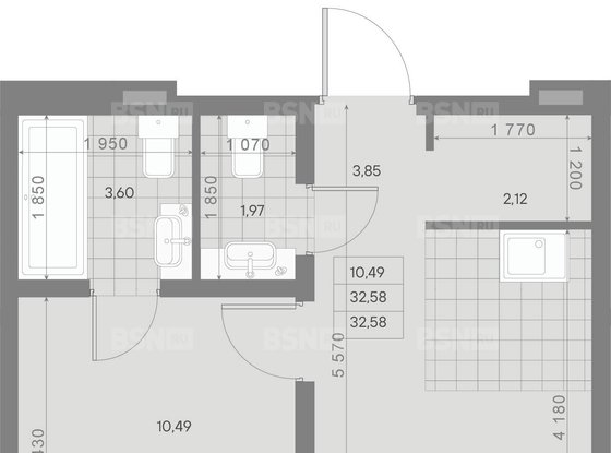 Продажа однокомнатной квартиры в новостройке - Магнитогорская улица, д.11