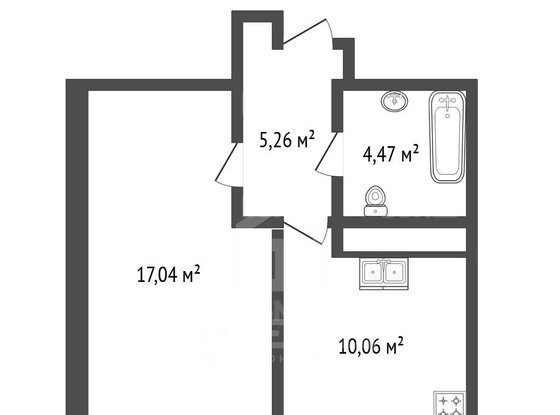 Продажа однокомнатной квартиры - Мурино, Шувалова улица, д.7