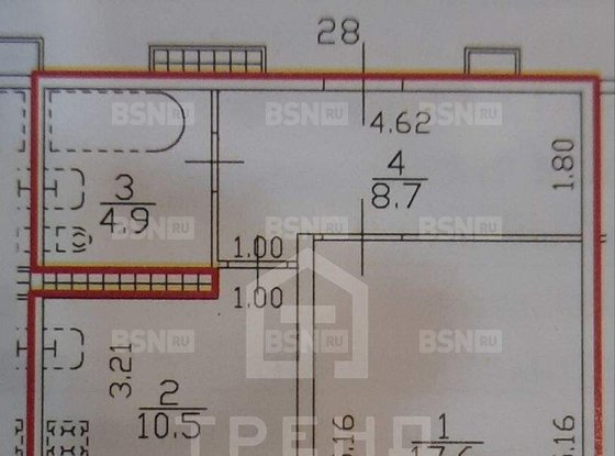 Продажа однокомнатной квартиры - Петергофское шоссе, д.59