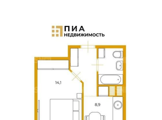 Продажа однокомнатной квартиры - городской поселок Янино-1, Голландская улица, д.8