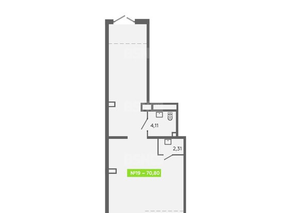 Продажа торгового помещения - городской поселок Янино-1, Заводская улица, д.1