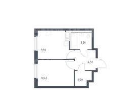 Продажа однокомнатной квартиры в новостройке - Песочный п, жилой комплекс Курортный квартал, 582 