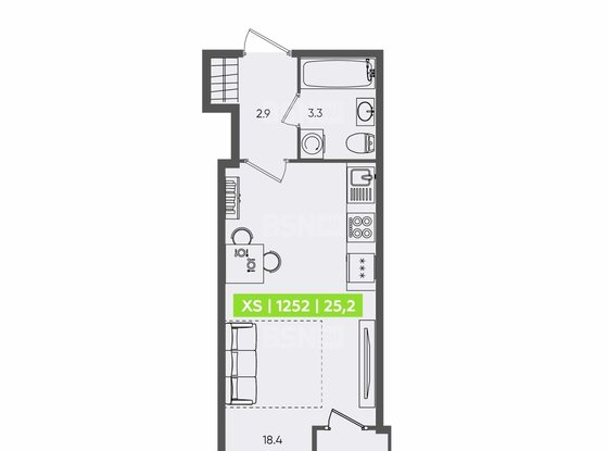 Продажа однокомнатной квартиры - Планерная улица, д.87, корп.1 