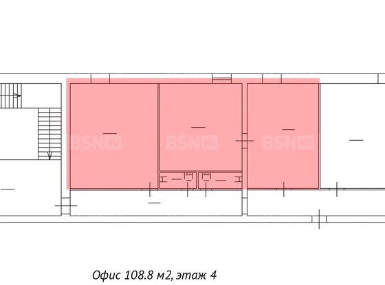 Аренда офиса - Звенигородская улица, д.9 