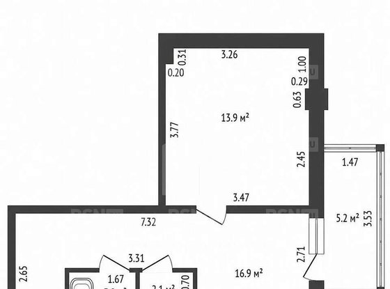 Продажа однокомнатной квартиры - Пулковское шоссе, д.14, стр6 