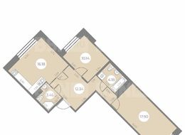 Продажа двухкомнатной квартиры в новостройке - г. Санкт-Петербург, ул. Маршала Захарова, дом 8, строение 1 