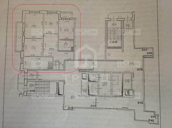 Продажа четырехкомнатной квартиры - Русановская улица, д.19, корп.4 