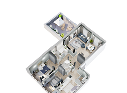 Продажа трехкомнатной квартиры в новостройке - ул. Белоостровская, д. 12 