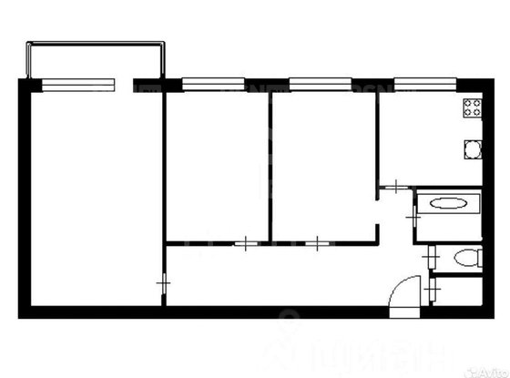 Продажа трехкомнатной квартиры - Здоровцева улица, д.27, корп.1 