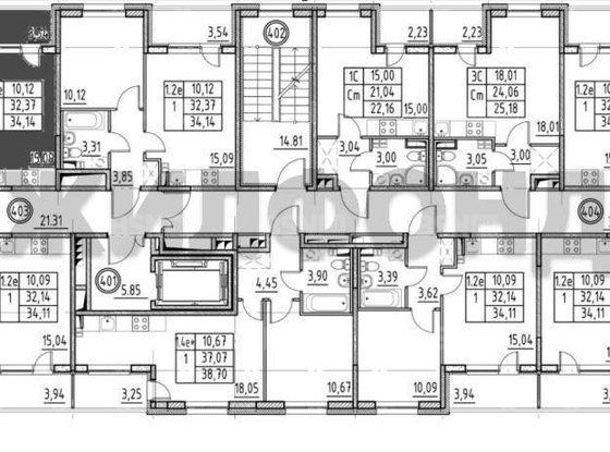 Продажа однокомнатной квартиры - Пулковское шоссе, д.107 