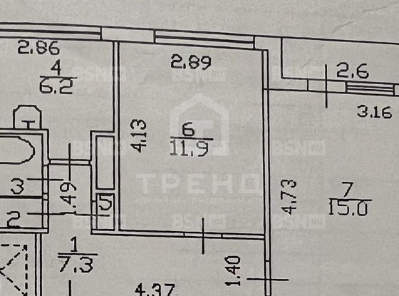 Продажа двухкомнатной квартиры - Культуры проспект, д.15, корп.6 
