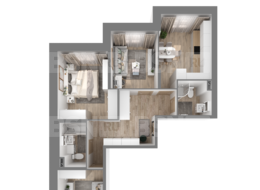 Продажа трехкомнатной квартиры в новостройке - Толубеевский проезд, д. 34, корп. 2 