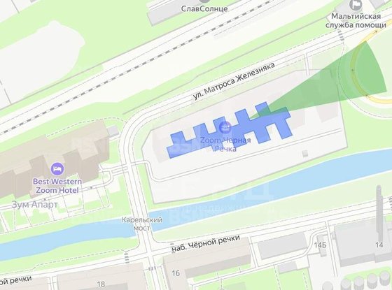 Продажа однокомнатной квартиры - Матроса Железняка улица, д.1, а 