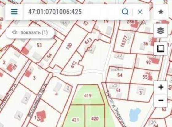 Продажа участка - городской поселок Рощино, Молодёжная улица