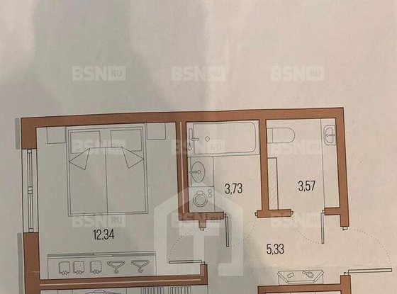 Продажа однокомнатной квартиры - Стахановцев улица, д.11 