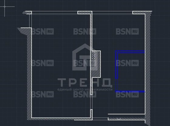 Продажа однокомнатной квартиры - Козлова улица, д.43, корп.1 