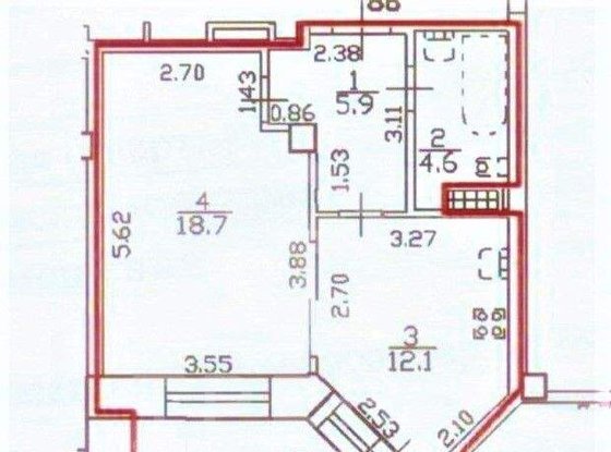 Продажа однокомнатной квартиры - Васенко улица, д.12 