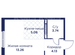 Продажа квартиры студии в новостройке - г. Санкт-Петербург, внутригородское муниципальное образование Санкт-Петербурга город Кронштадт, Цитадельская дорога, участок 10 