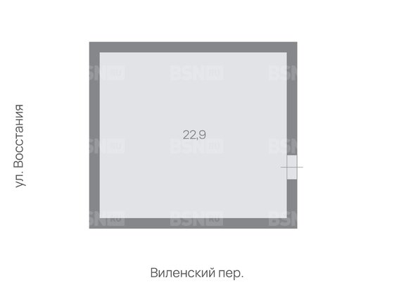 Продажа офиса - Виленский переулок, д.4, литера Б 