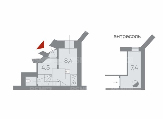Продажа офиса - Климов переулок, д.9, литера А 