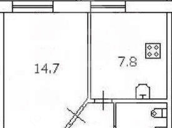 Продажа однокомнатной квартиры - Королёва проспект, д.47, корп.1 