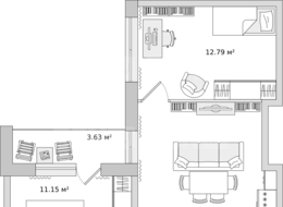 Продажа двухкомнатной квартиры в новостройке - Ленинградская обл., п. Бугры, ул. Тихая, 5к3 