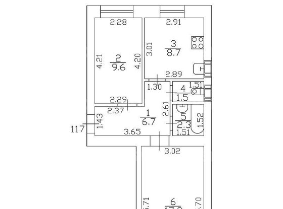 Продажа двухкомнатной квартиры - поселок Шушары, Московское шоссе, д.256, корп.5 