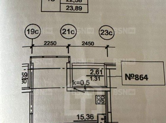 Продажа однокомнатной квартиры - поселок Шушары, Старорусский проспект, д.5, корп.1 