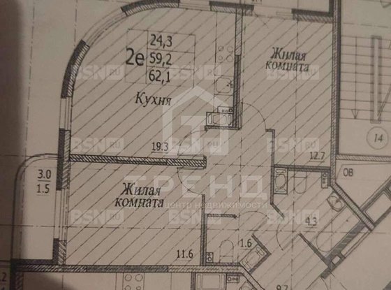 Продажа двухкомнатной квартиры - Бугры, Петровский бульвар, д.27 