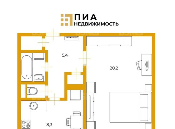 Продажа однокомнатной квартиры - Шуваловский проспект, д.61, корп.2 