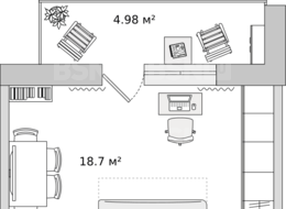 Продажа квартиры студии в новостройке - Ленинградская область, п. Бугры, Гаражный проезд, д. 23, корп. 2 