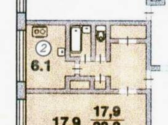 Продажа однокомнатной квартиры - Козлова улица, д.45, корп.1 