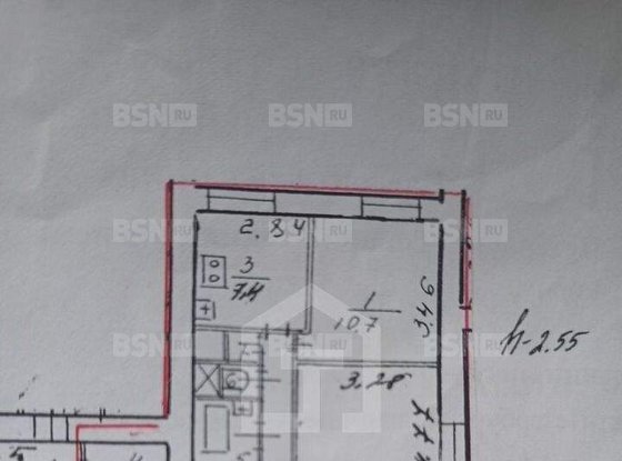 Продажа двухкомнатной квартиры - Товарищеский проспект, д.3, корп.1 