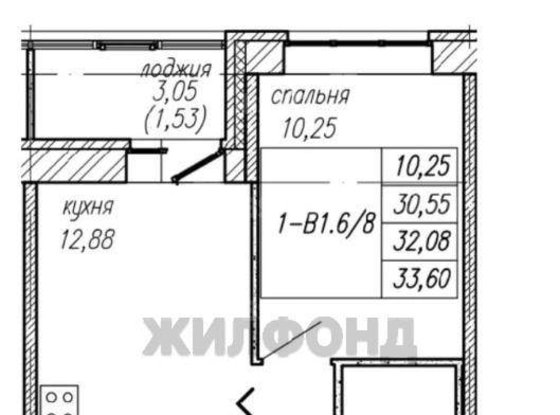 Продажа однокомнатной квартиры - городской поселок Новоселье, Новоселье гп, д.7 