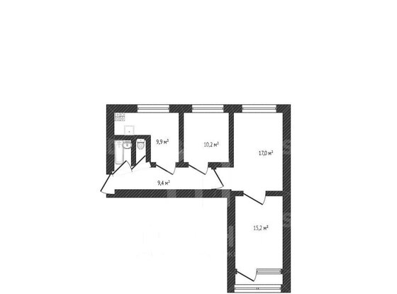 Продажа трехкомнатной квартиры - Софийская ул, д.32, корп.1 