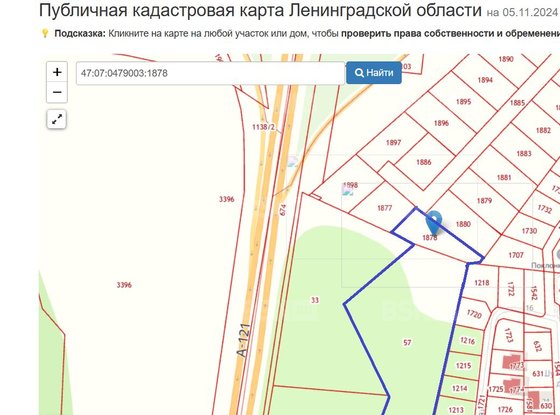 Продажа участка - Всеволожский район, Массив Скотное территория