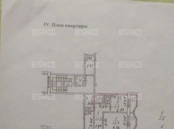 Продажа трехкомнатной квартиры - Колпино, Ижорского Батальона ул, д.16 