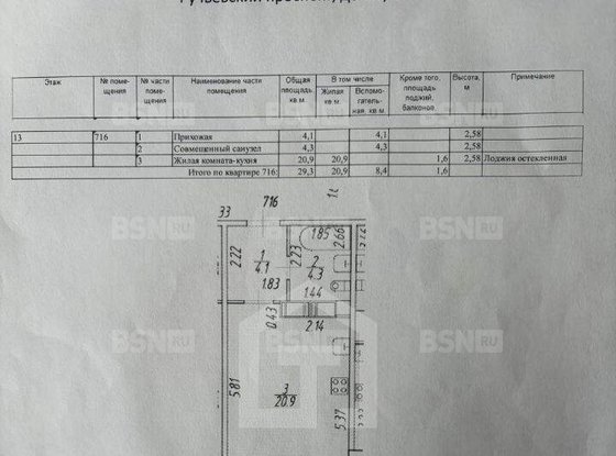 Продажа однокомнатной квартиры - Мурино, Ручьевский проспект, д.1/24 