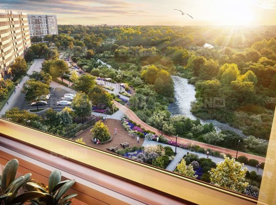 Продажа торгового помещения - деревня Новосергиевка, ЖК Аквилон Река Парк, д.1 