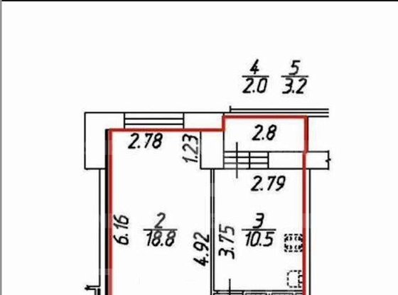Продажа однокомнатной квартиры - Ворошилова улица, д.31, корп.1 