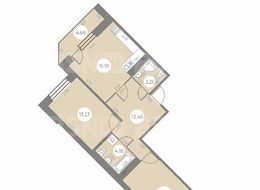 Продажа двухкомнатной квартиры в новостройке - г. Санкт-Петербург, ул. Маршала Захарова, дом 10, строение 1 