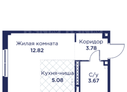 Продажа квартиры студии в новостройке - г. Санкт-Петербург, внутригородское муниципальное образование Санкт-Петербурга город Кронштадт, Цитадельская дорога, участок 10 