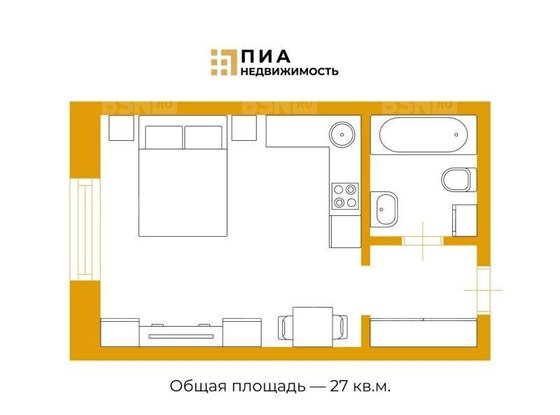 Продажа однокомнатной квартиры - деревня Юкки, Тенистая улица, д.10, корп.2 