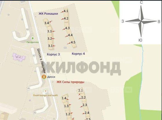 Продажа однокомнатной квартиры - Мурино, Шоссе в Лаврики улица, д.64, корп.4 