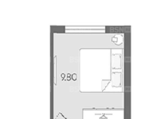 Продажа однокомнатной квартиры - Муринская дорога, д.14, корп.1 стр 1 