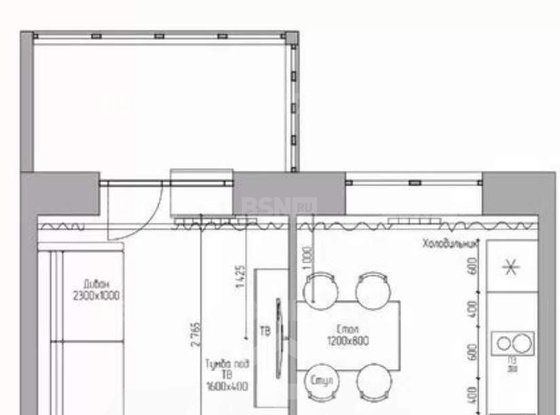 Продажа однокомнатной квартиры - Лабораторный проспект, д.23 