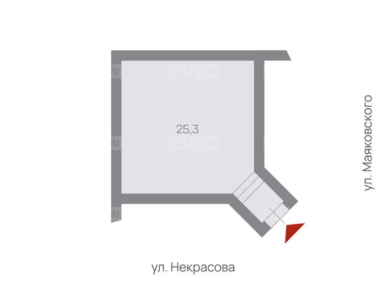 Продажа офиса - Маяковского улица, д.19/15, литера А 