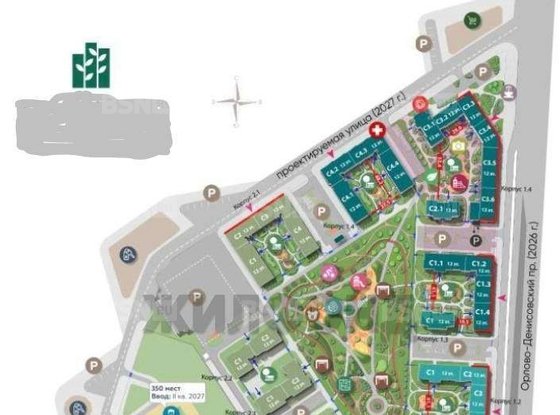 Продажа однокомнатной квартиры - Орлово-Денисовский проспект, д.1 