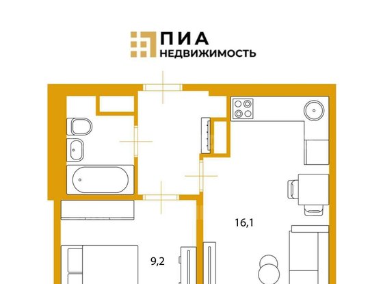 Продажа однокомнатной квартиры - поселок Парголово, Архитектора Белова улица, д.5, корп.1 стр 1 
